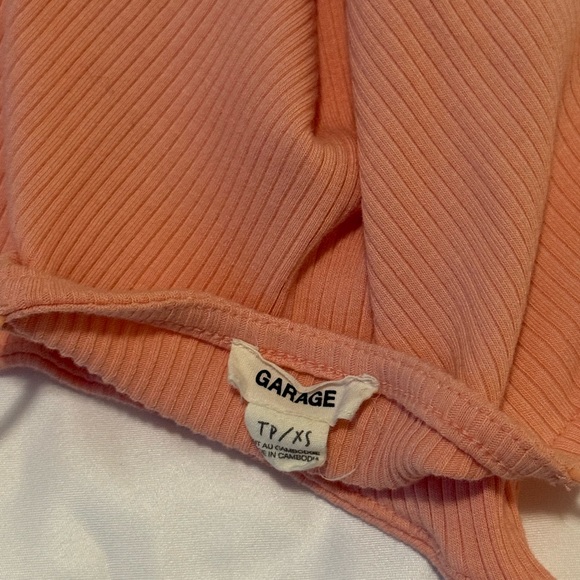 Garage Ribbed Peach Camisole - Picture 3 of 6